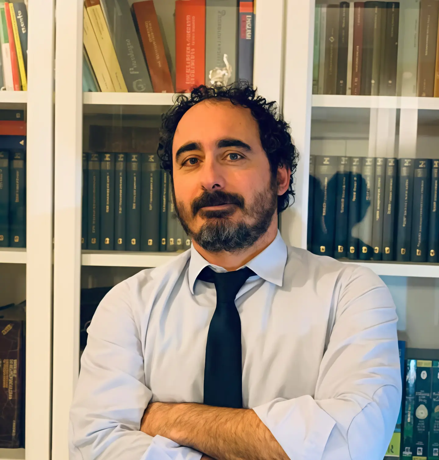 Daniele Fabiani, titolare del ristorante Vittoria